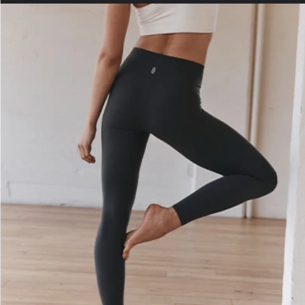 Free People Dark Gray Leggings